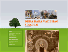 Tablet Screenshot of derababavadbhagsingh.com